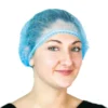 Cuffia Monouso in TNT Blu Non Sterile 100 Pezzi