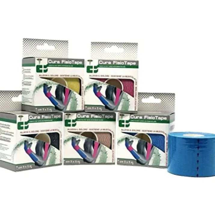 Cura FisioTape Cura Farma Blu 5cm x 5m