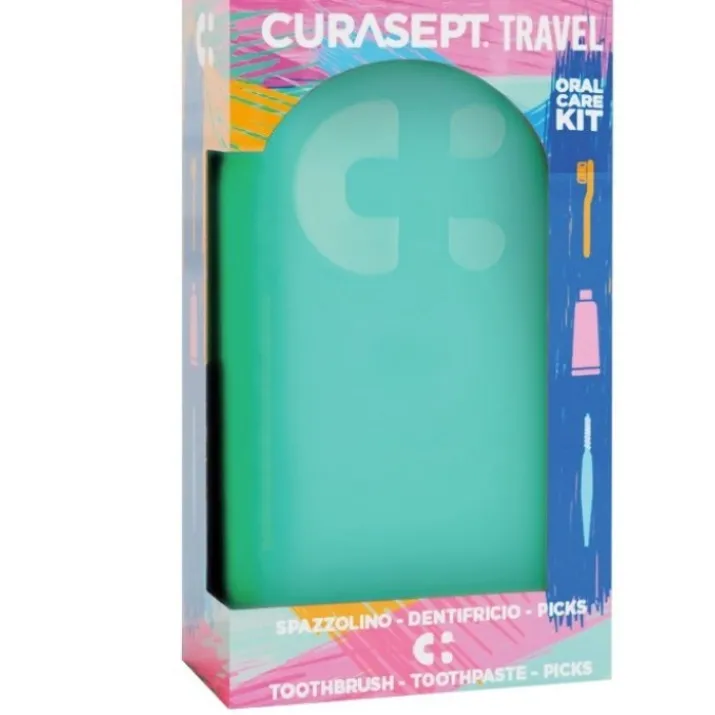Curasept Travel Verde Kit Igiene Orale 5pz