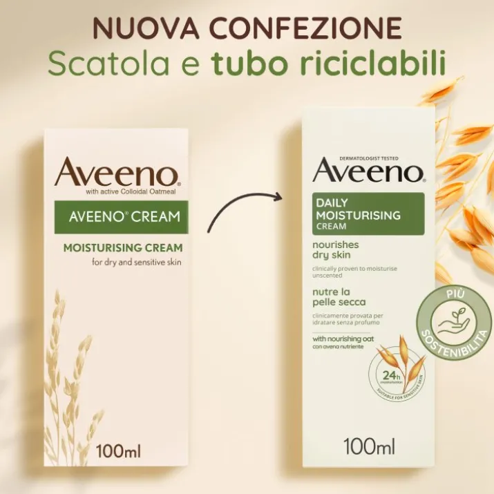 Daily Moisturising Crema Idratante Corpo Aveeno 100ml