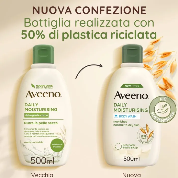 Daily Moisturising Detergente Corpo Aveeno 500ml