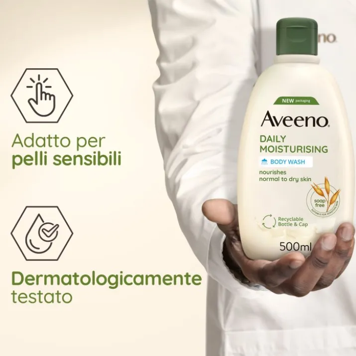 Daily Moisturising Detergente Corpo Aveeno 500ml