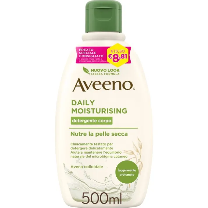 Daily Moisturising Detergente Corpo Aveeno 500ml PROMO