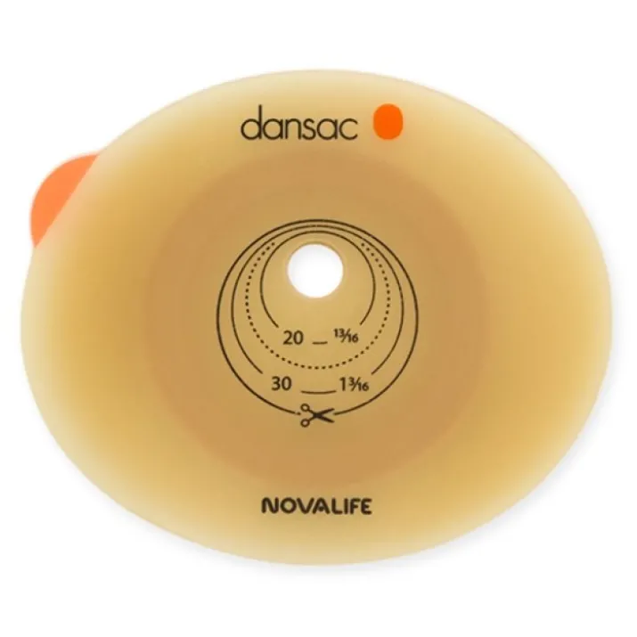 Dansac NovaLife2 Placca 70mm R10-62mm 5 Pezzi