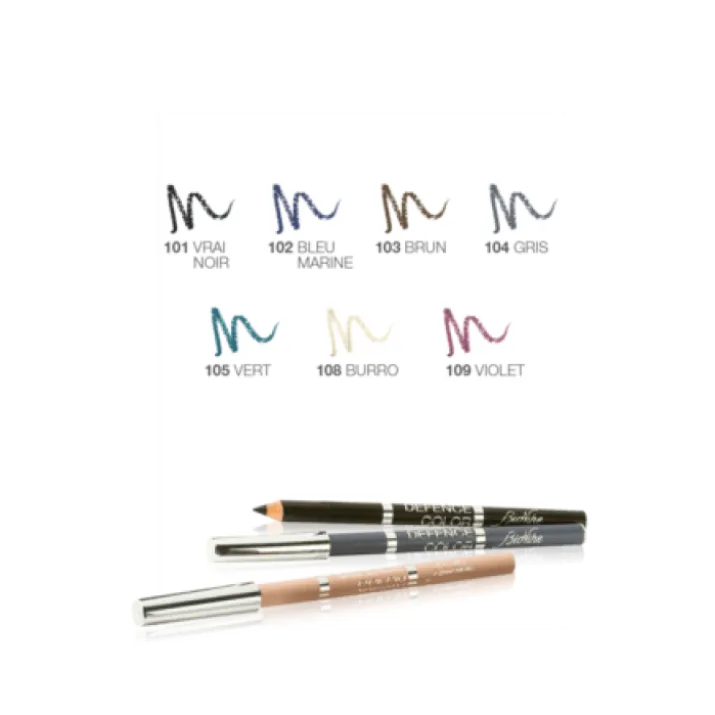 Defence Color Kohl&Kajal Matita Interno Ed Esterno Occhi 109 Violet BioNike 1 Pezzo