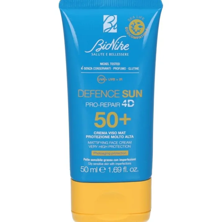 Defence Sun Spf50+ Crema Viso Mat BioNike 50ml