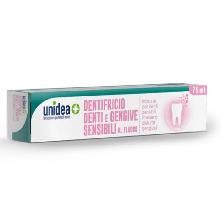 DENTIFRICIO DENTI E GENGIVE SENSIBILI unidea 75ml