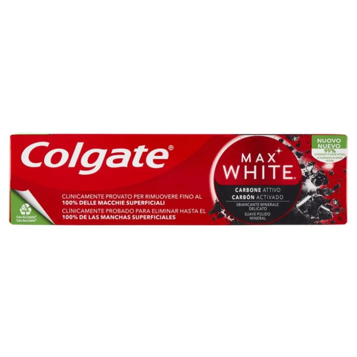 Dentifricio Max White Carbone Attivo Colgate 75ml