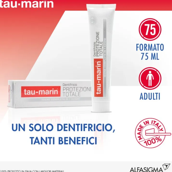Dentifricio Protezione Totale Tau Marin 75ml