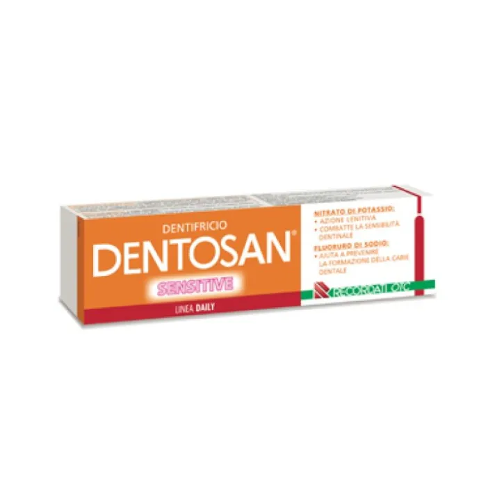 Dentosan Sensitive Dentifricio Per Denti Sensibili 75ml