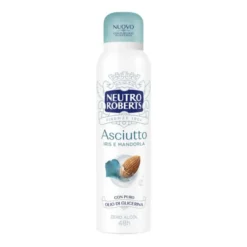 Deodorante Asciutto Iris E Mandorla Spray Neutro Roberts 150ml