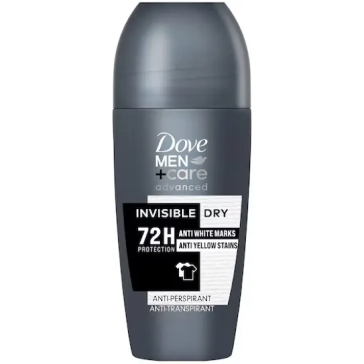 Deodorante Roll-On Invisible Dry Men Care Dove 50ml