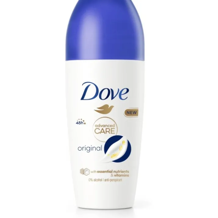 Deodorante Roll-On Original Advanced Care 0% Dove 50ml