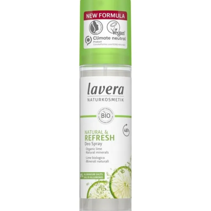 DEODORANTE Spray NATURAL & REFRESH lavera 75ml