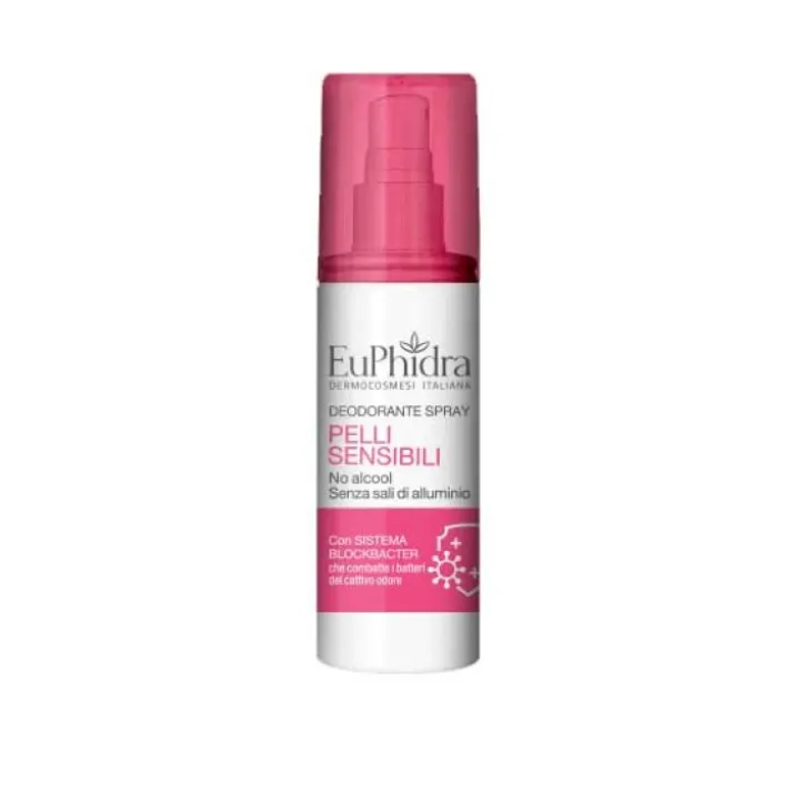Deodorante Spray Pelli Sensibili Euphidra 100ml