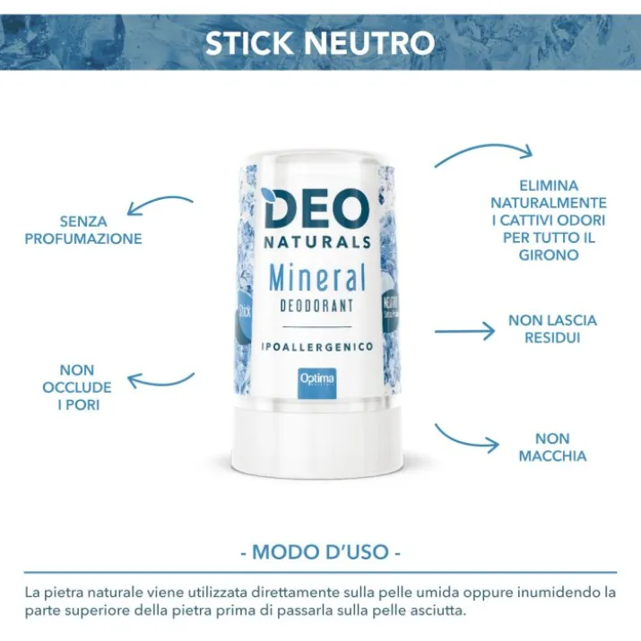 DEONATURALS Deodorante Stick Optima 50g