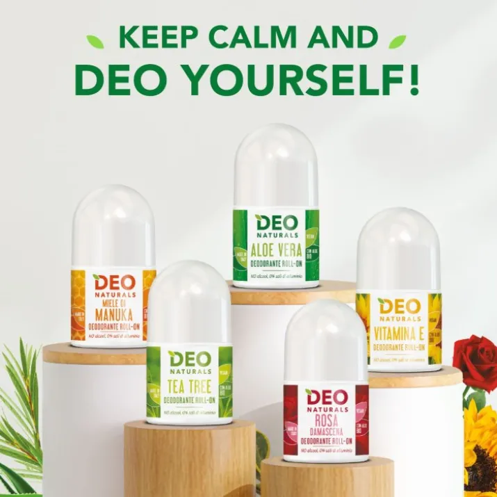 Deo Naturals Rosa Damascena Optima Naturals 50ml
