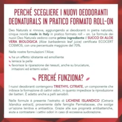 Deo Naturals Rosa Damascena Optima Naturals 50ml