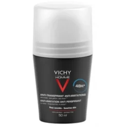 Deo Roll-On Anti-Transpirant Invisible 72H Vichy Homme 50ml