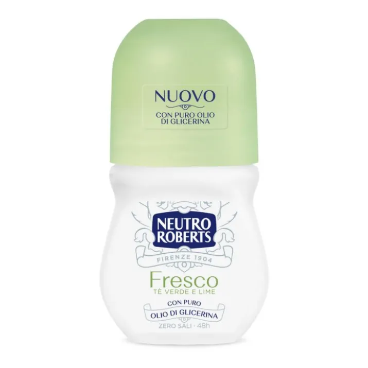 Deo Roll On Fresco Verde Zero Neutro Roberts 50ml