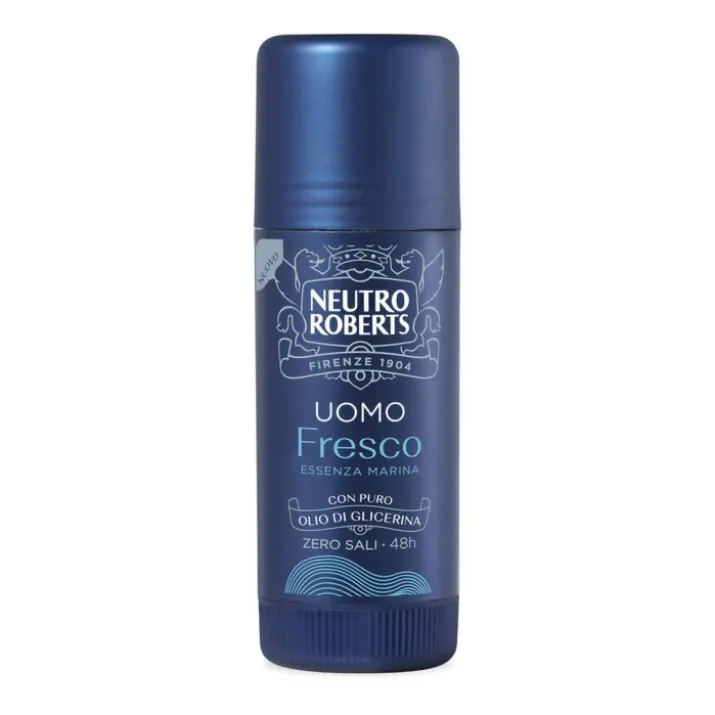 Deo Stick Fresco Uomo Zero Sali Neutro Roberts 40ml