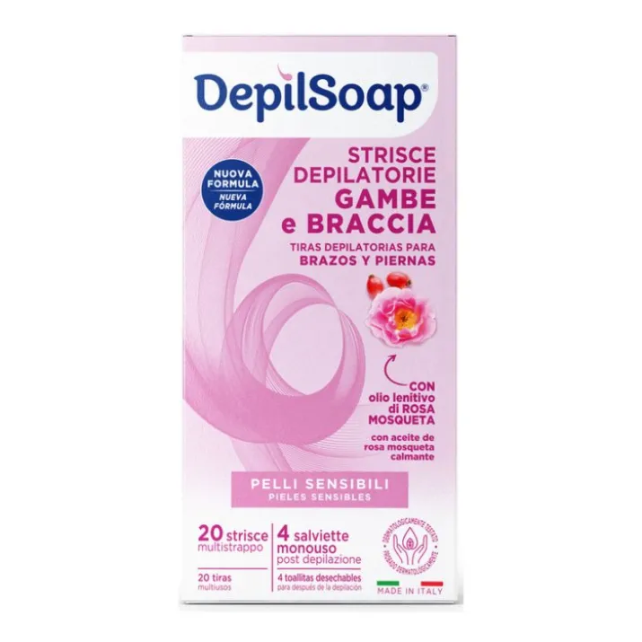 DEPILSOAP STRISCE CRP DEL 20PZ