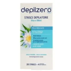 DEPILZERO STRISCE VISO-BIKINI 20 P