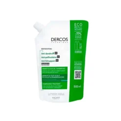 Dercos Technique Shampoo Antiforfora Capelli Secchi Eco-Ricarica Vichy 500ml
