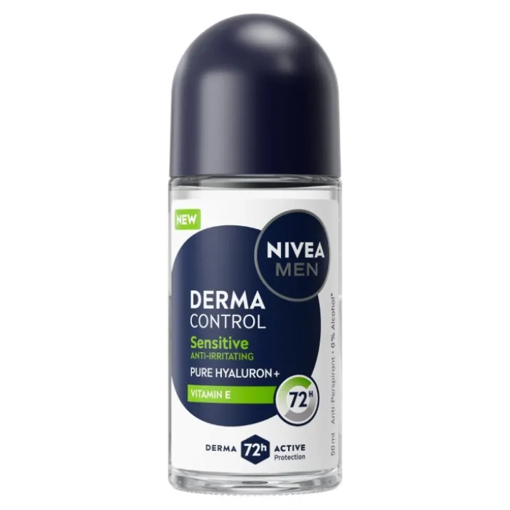 Derma Control Sensitive ANTI-IRRITATING Roll-On NIVEA MEN 50ml
