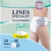 Derma Protection Plus pannolone sagomato M Lines Pecialist 14 Pezzi