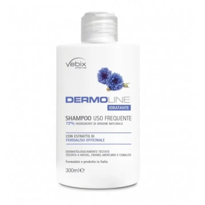 Dermoline Shampoo Uso Frequente Fiordaliso Vebix® 300ml