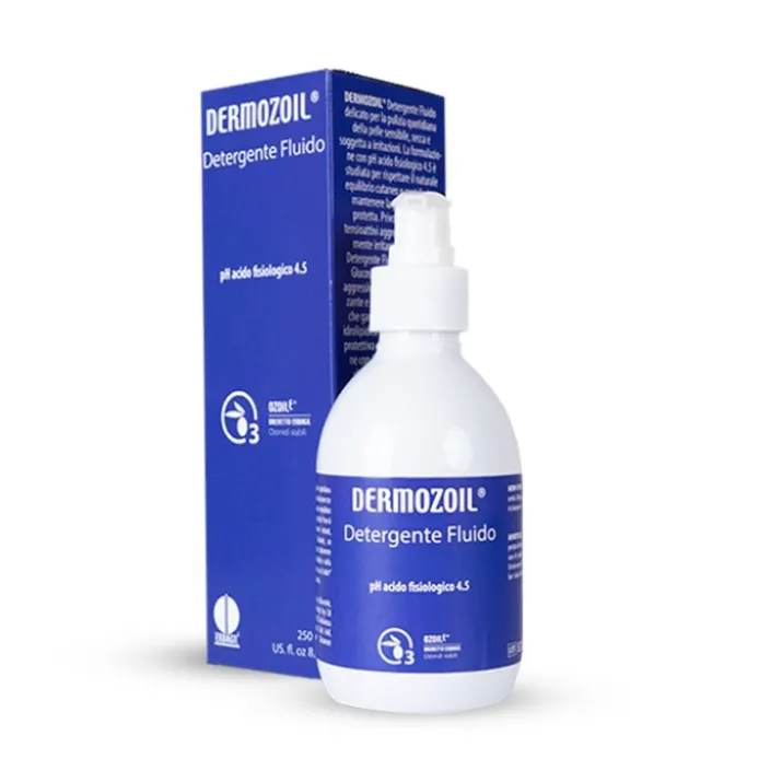 Detergente Fluido a pH 4.5 Dermozoil 250ml