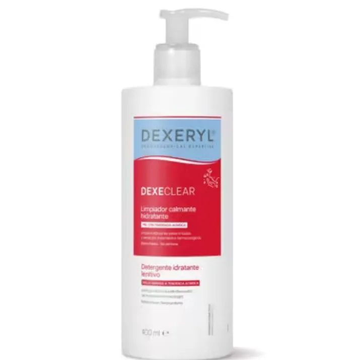 Dexeryl Dexeclear Detergente Idratante Lenitivo Pelle Sensibile 400 ml