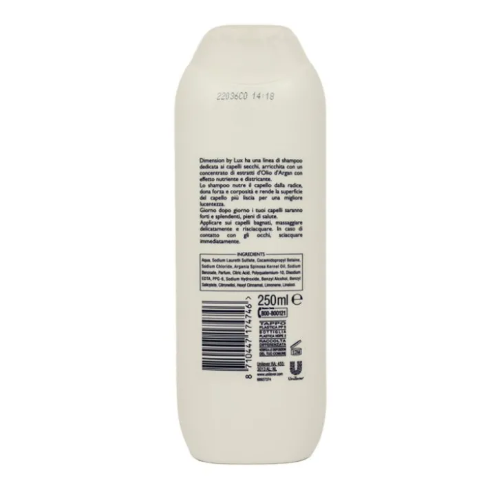 Dimension Shampoo Capelli Secchi 250ml