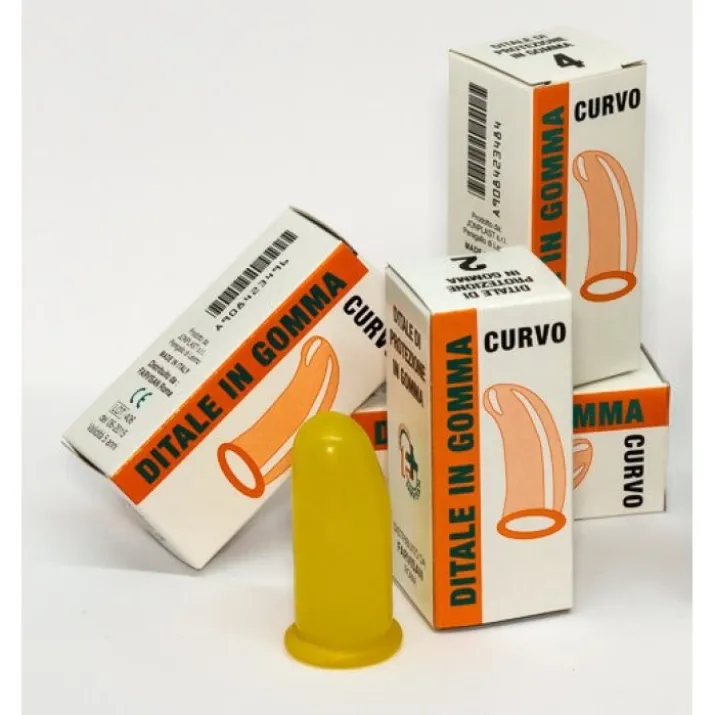 Ditale Curvo in Gomma Mis. 5 Farvisan