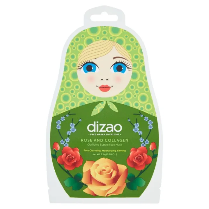 DIZAO MASK BUBBLE ROSA E COLLAGENE