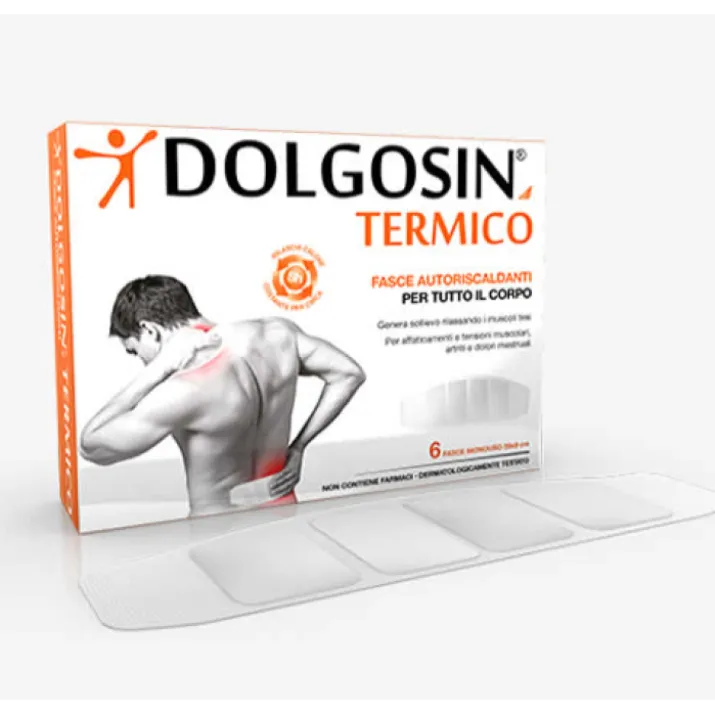 Dolgosin® Termico Fasce Autoriscaldanti Dymalife® 6 Pezzi