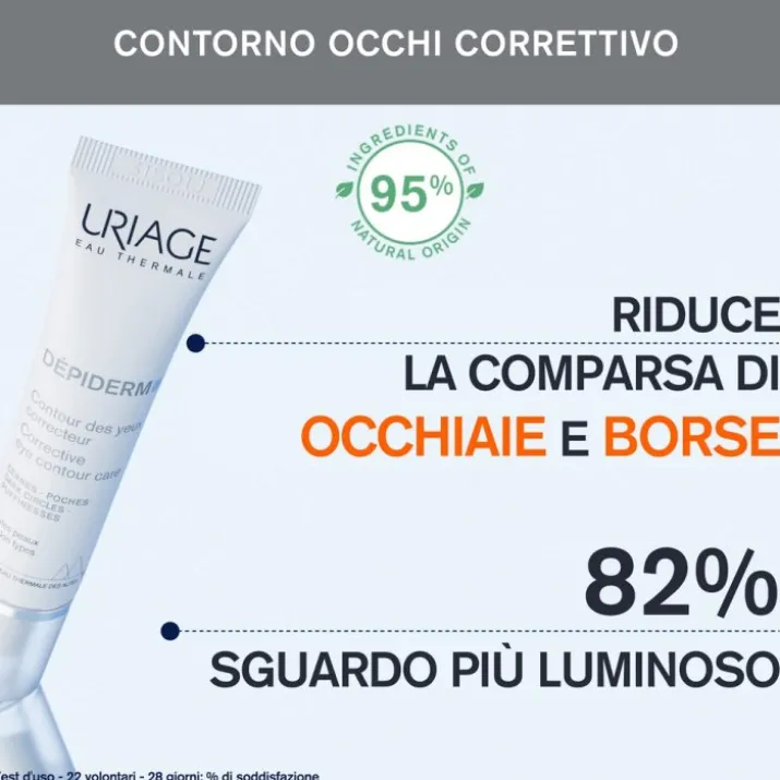 Dépiderm Contorno Occhi Uriage 15ml