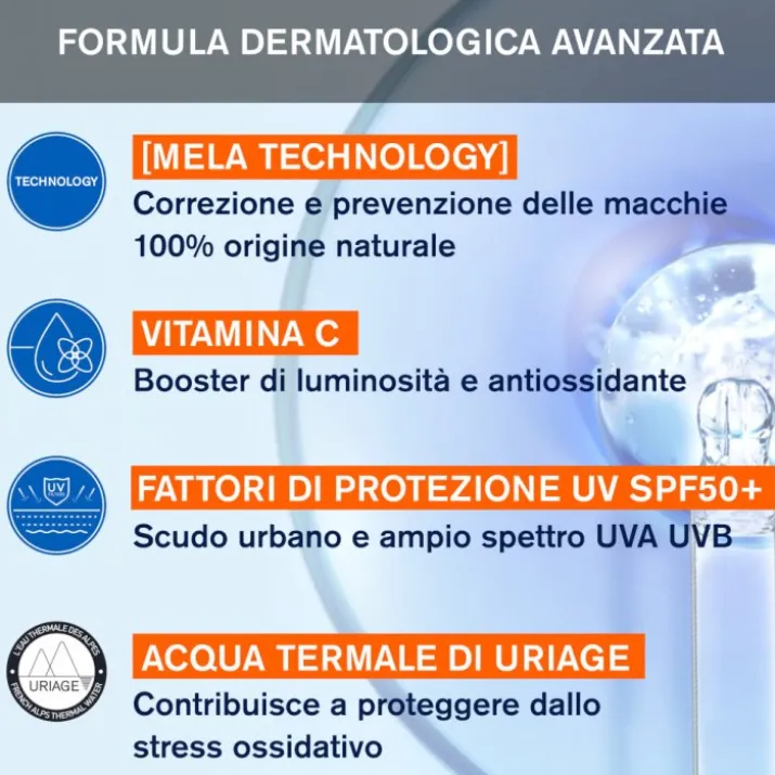 Dépiderm Spf50+ Trattamento Anti-Macchie Uriage 30ml