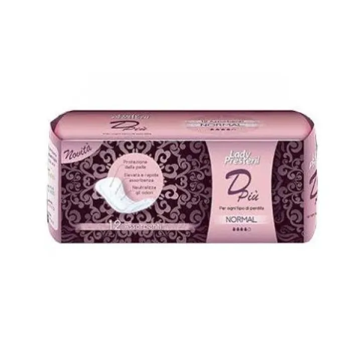 DPiù Normal Lady Presteril 12 Assorbenti