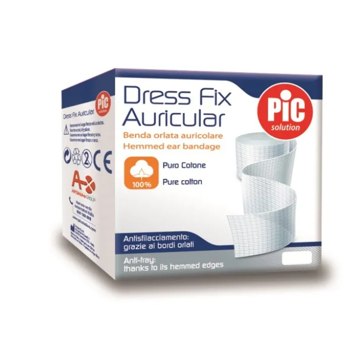 Dress Fix Auricular 2cm x 5m Benda Orlata Auricolare PIC