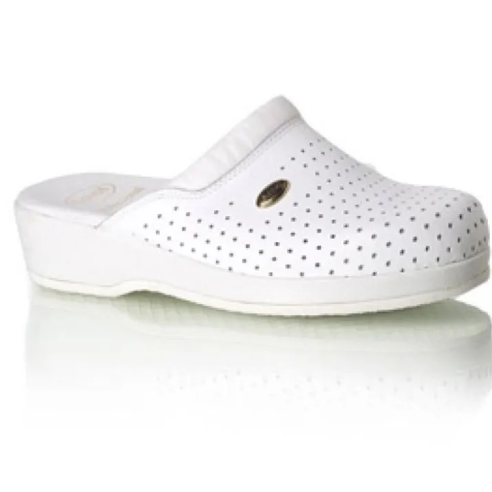 Dr. Scholl's Clog Backguard Zoccolo Pelle Colore Bianco Misura 39