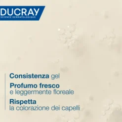 Ducray Kelual Squanorm Shampoo Trattante Regolatore Forfora Grassa, 400 ml