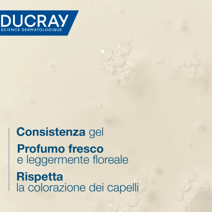 Ducray Kelual Squanorm Shampoo Trattante Regolatore Forfora Grassa, 400 ml