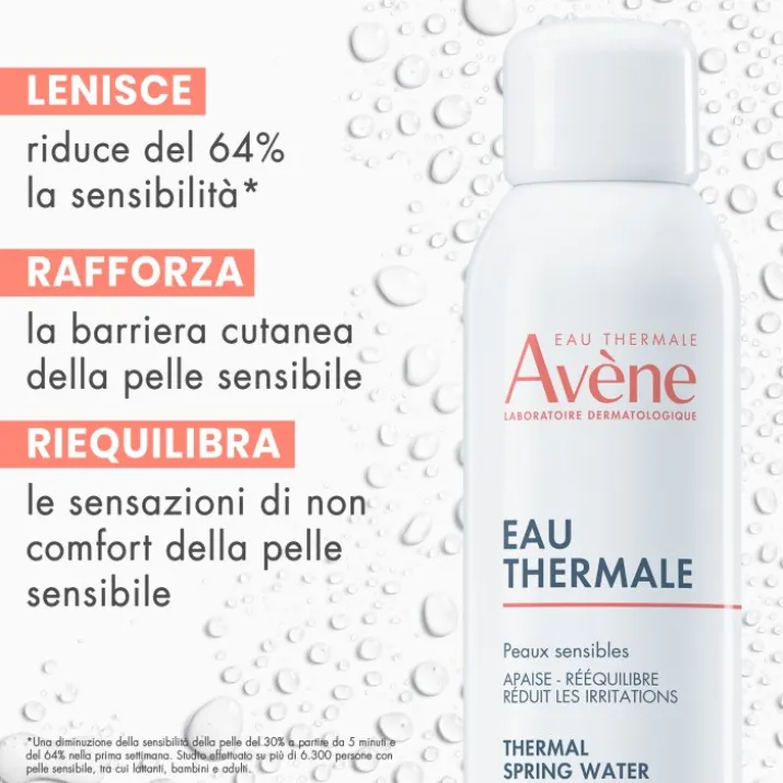 Eau thermale Avène Acqua termale spray, lenitiva, pelle sensibile, allergica e irritabile, 50ml