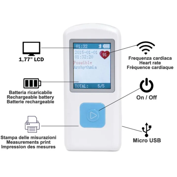 ECG PALMARE PM10 BLUETOOTH