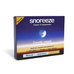 E.f.a.s. Snoreeze Cerotto Nasale Classico Modello Largo 10 Pezzi