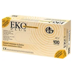Eko Plus Guanti In Lattice Microruvidi Gardening 100 Pezzi