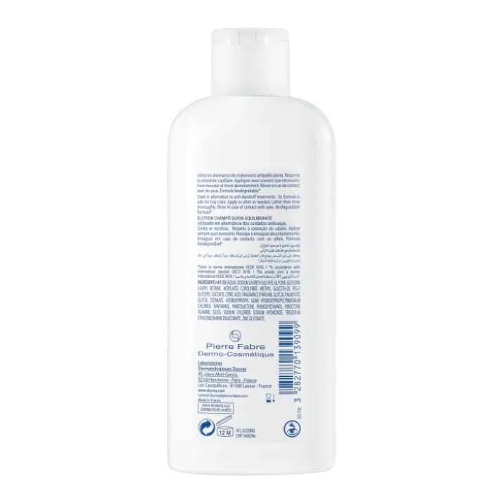 Elution Shampoo Equilibrante Delicato Ducray 200ml