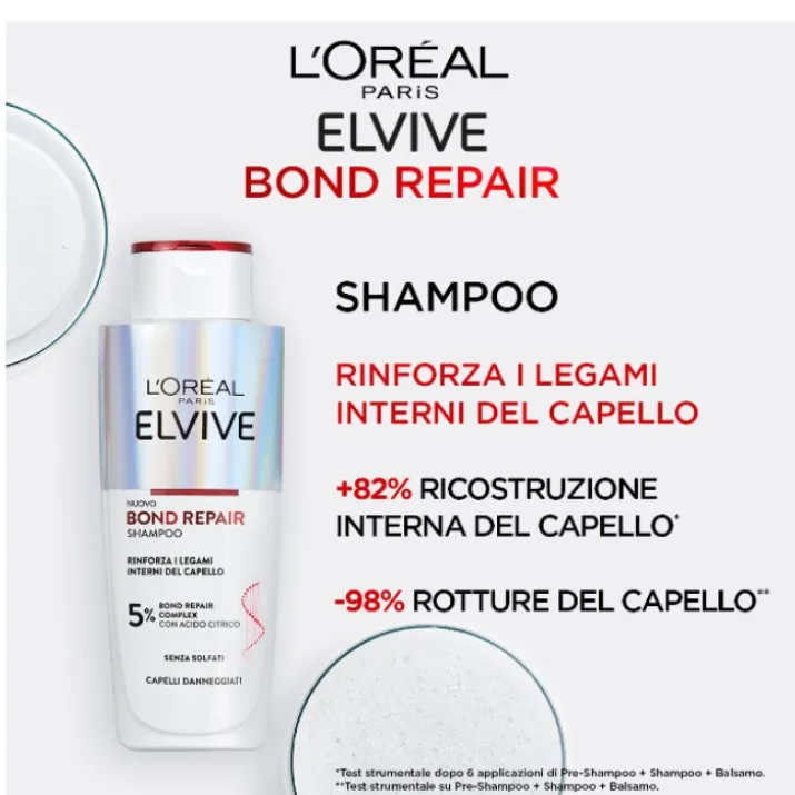 Elvive Bond Repair Shampoo L'Oréal 100ml